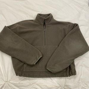 Aritzia TNA Half 1/2 Zip Polar Fleece